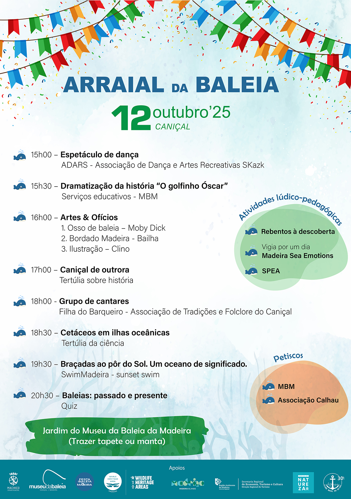 CartazArraial da baleia 2025